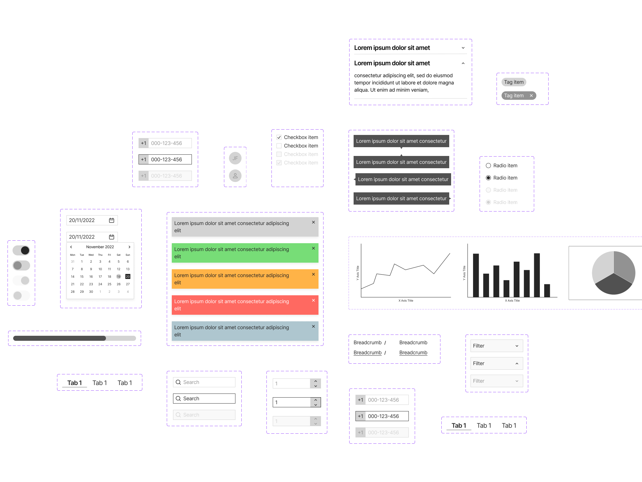 Wireframe Elements